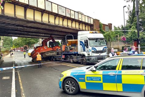 person hit by lorry